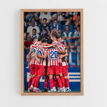 ap-atletico madrid cf-1 cadre Bois clair