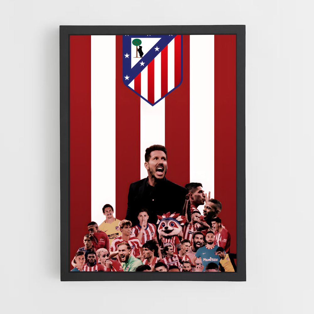 ap-atletico madrid cf-8 cadre Noir