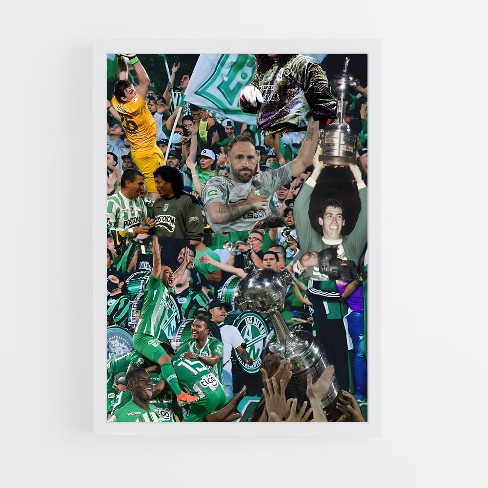 ap-atletico nacional medellin-10 cadre Blanc