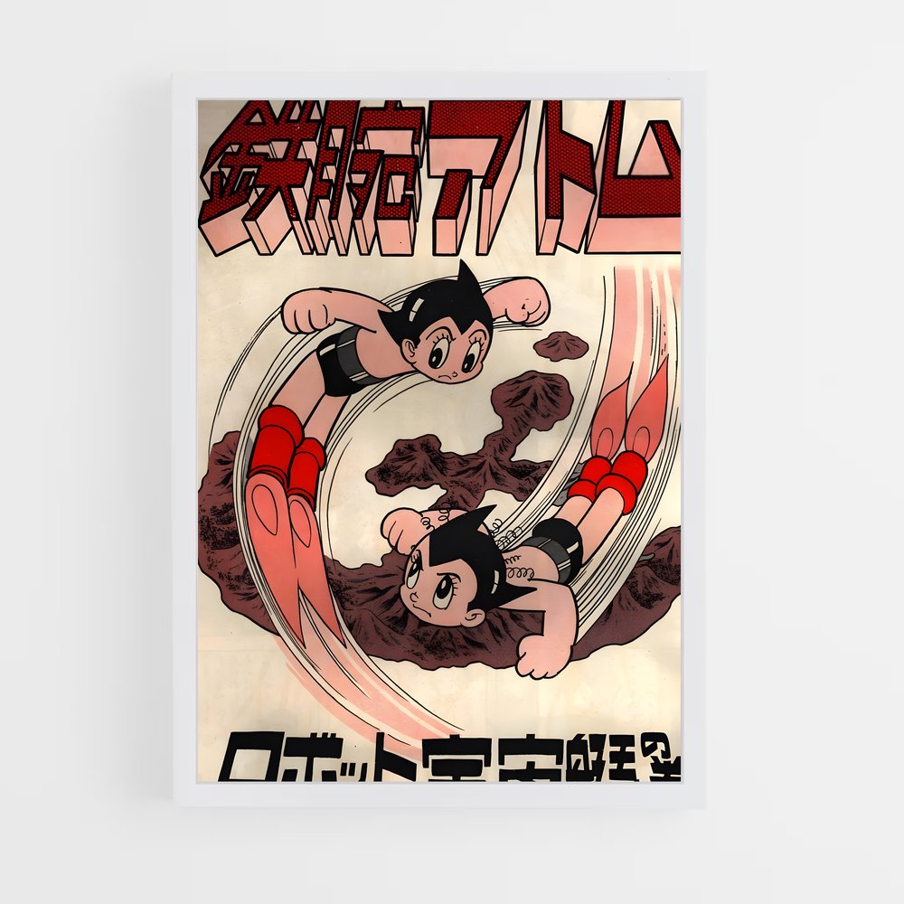 ap-atom astro boy-3 cadre Blanc