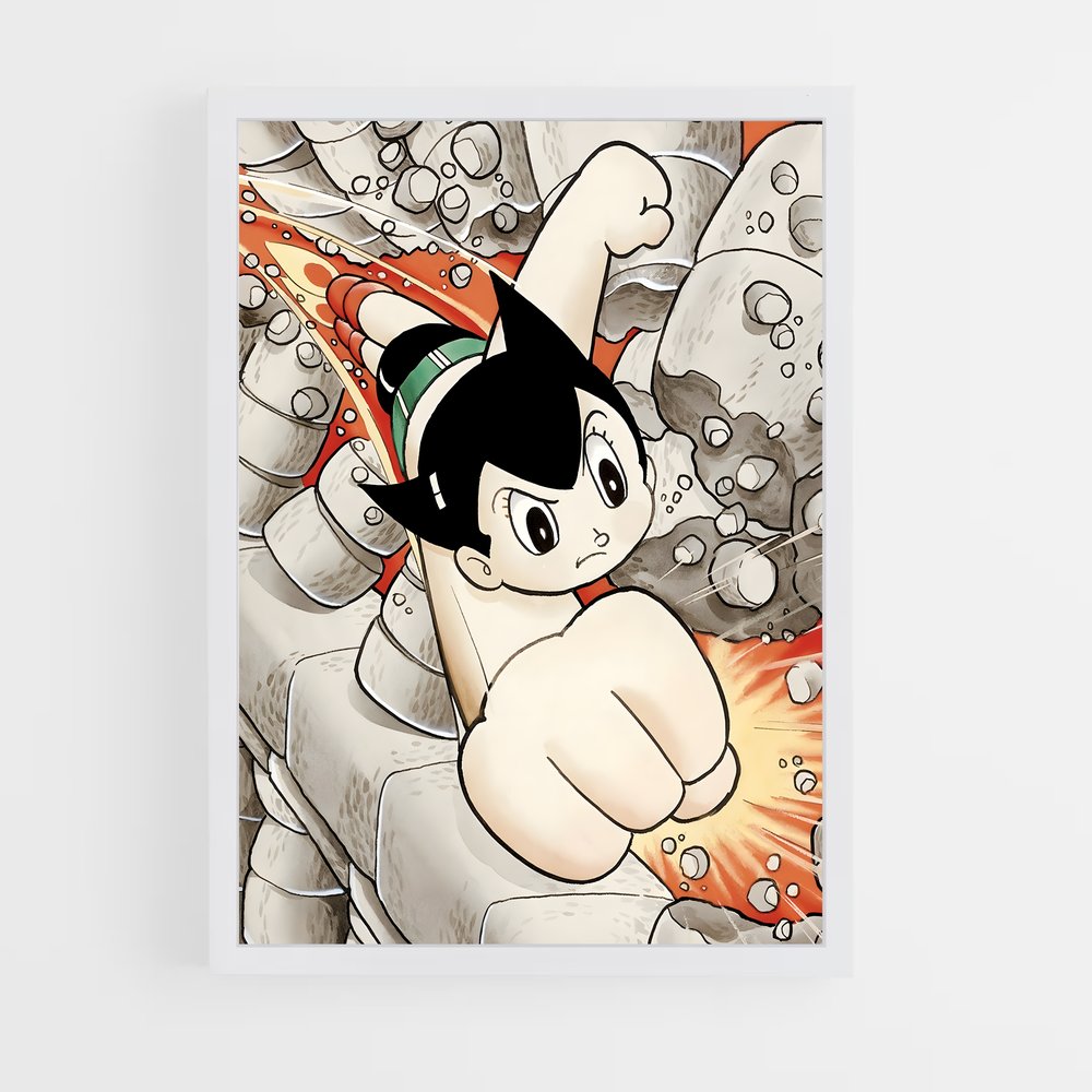 ap-atom astro boy-4 cadre Blanc