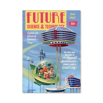 Poster Futurisme Radieux