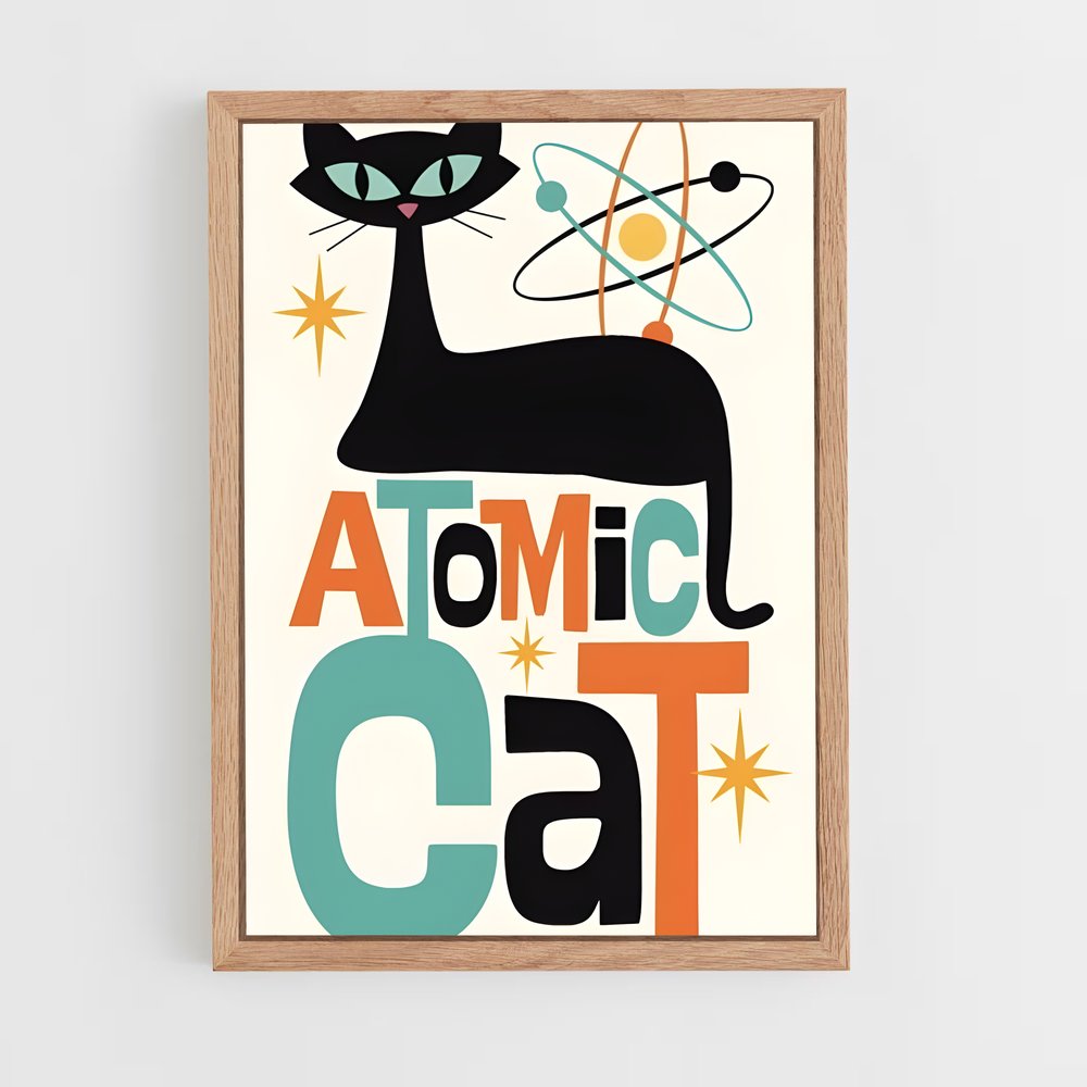 ap-atomic age-16 cadre Bois clair