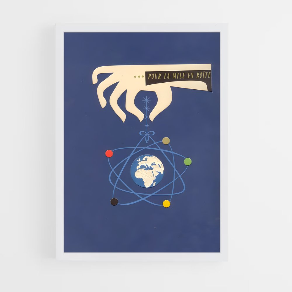 ap-atomic age-6 cadre Blanc