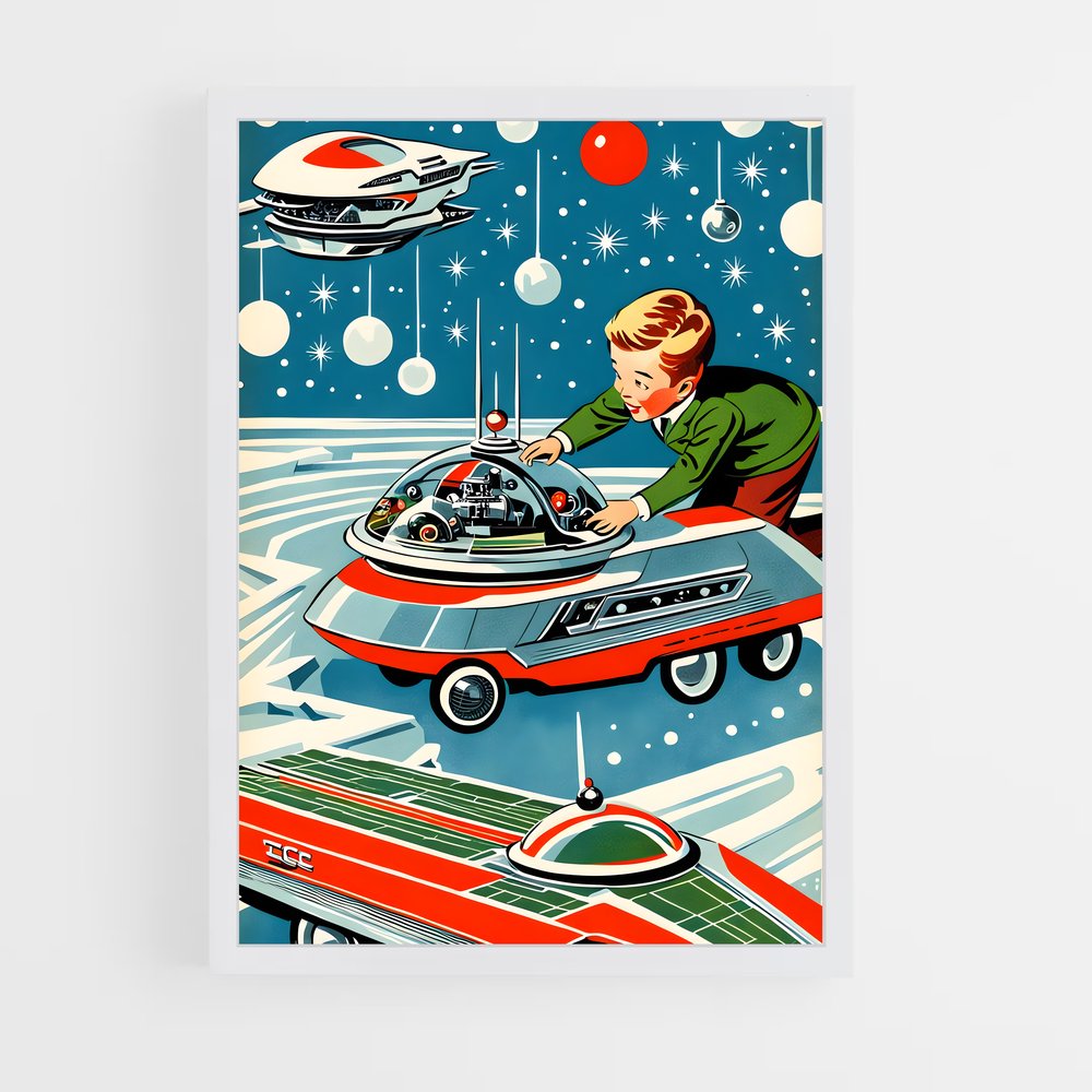 ap-atomic age-8 cadre Blanc