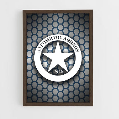 ap-atromitos fc-2 cadre Bois foncé