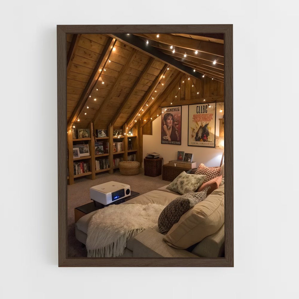 ap-attic-1 cadre Bois foncé