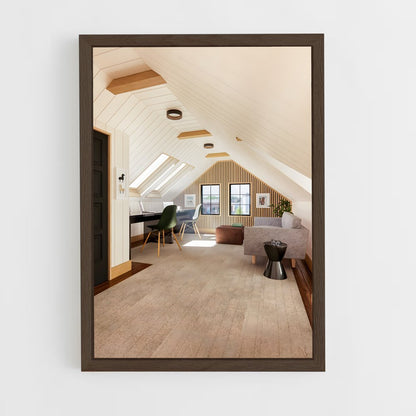 ap-attic-11 cadre Bois foncé