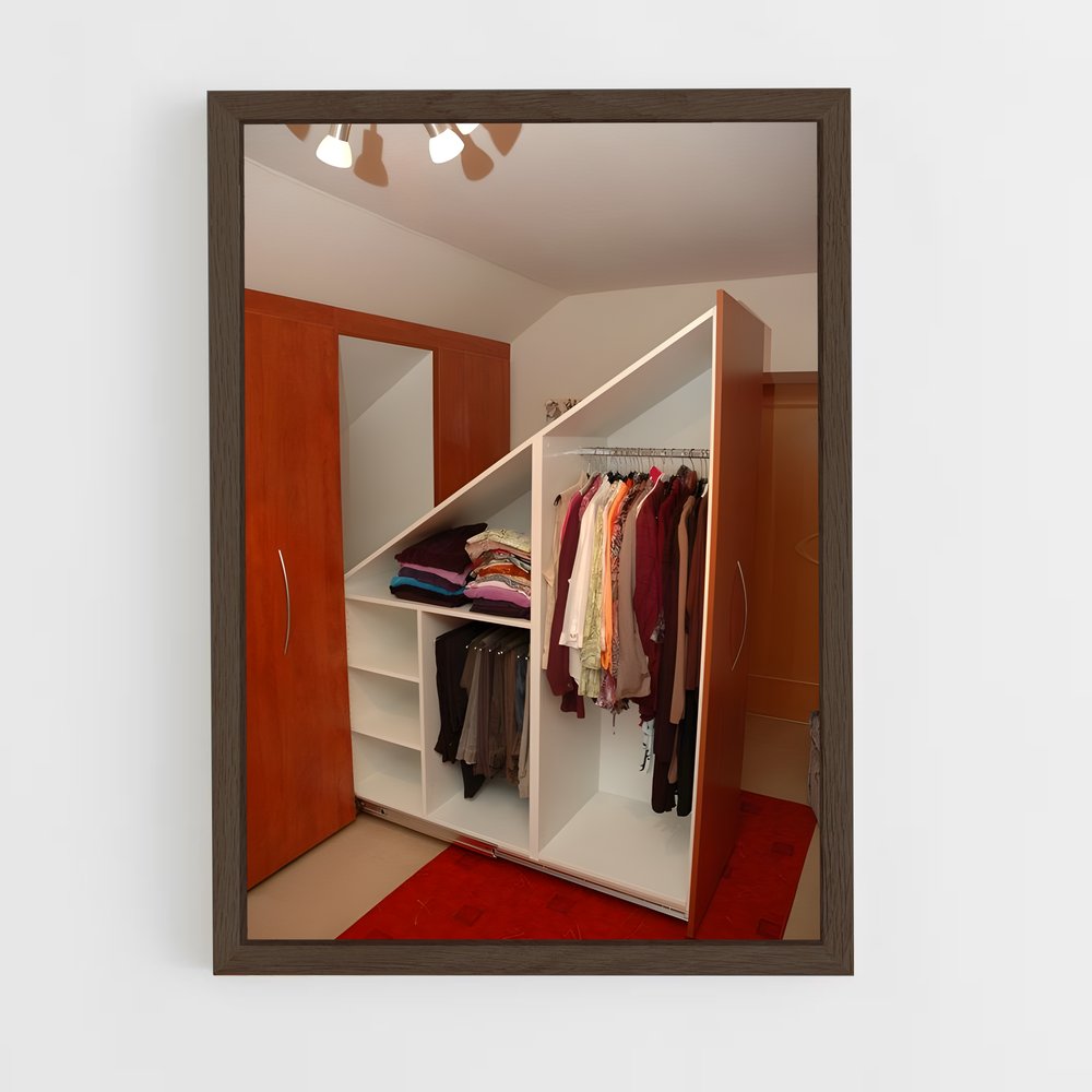 ap-attic-15 cadre Bois foncé