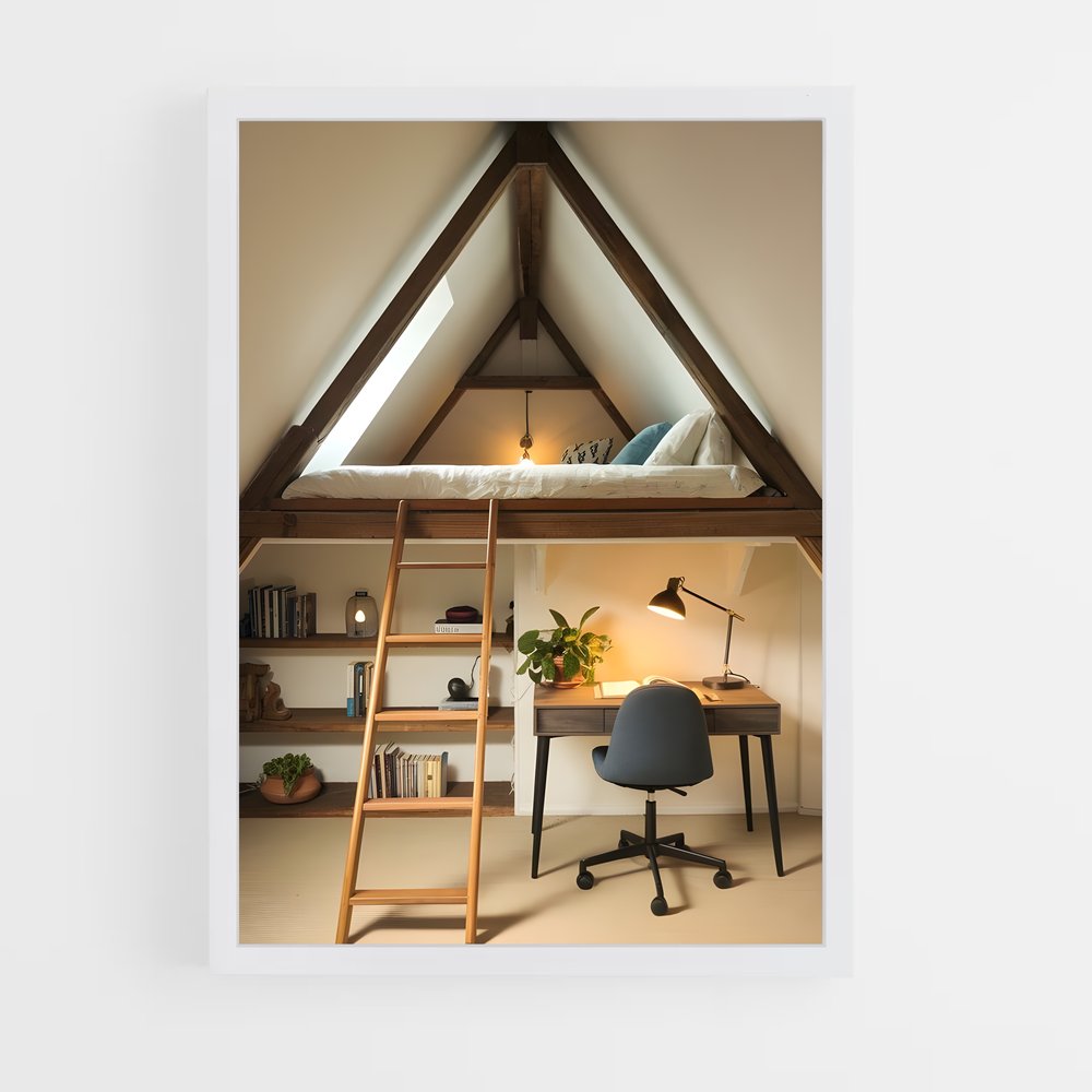 ap-attic-16 cadre Blanc