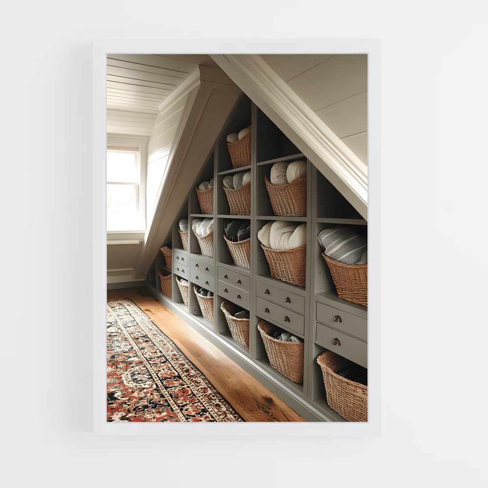 ap-attic-4 cadre Blanc