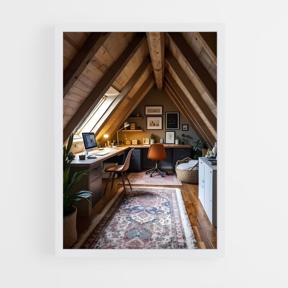 ap-attic-5 cadre Blanc