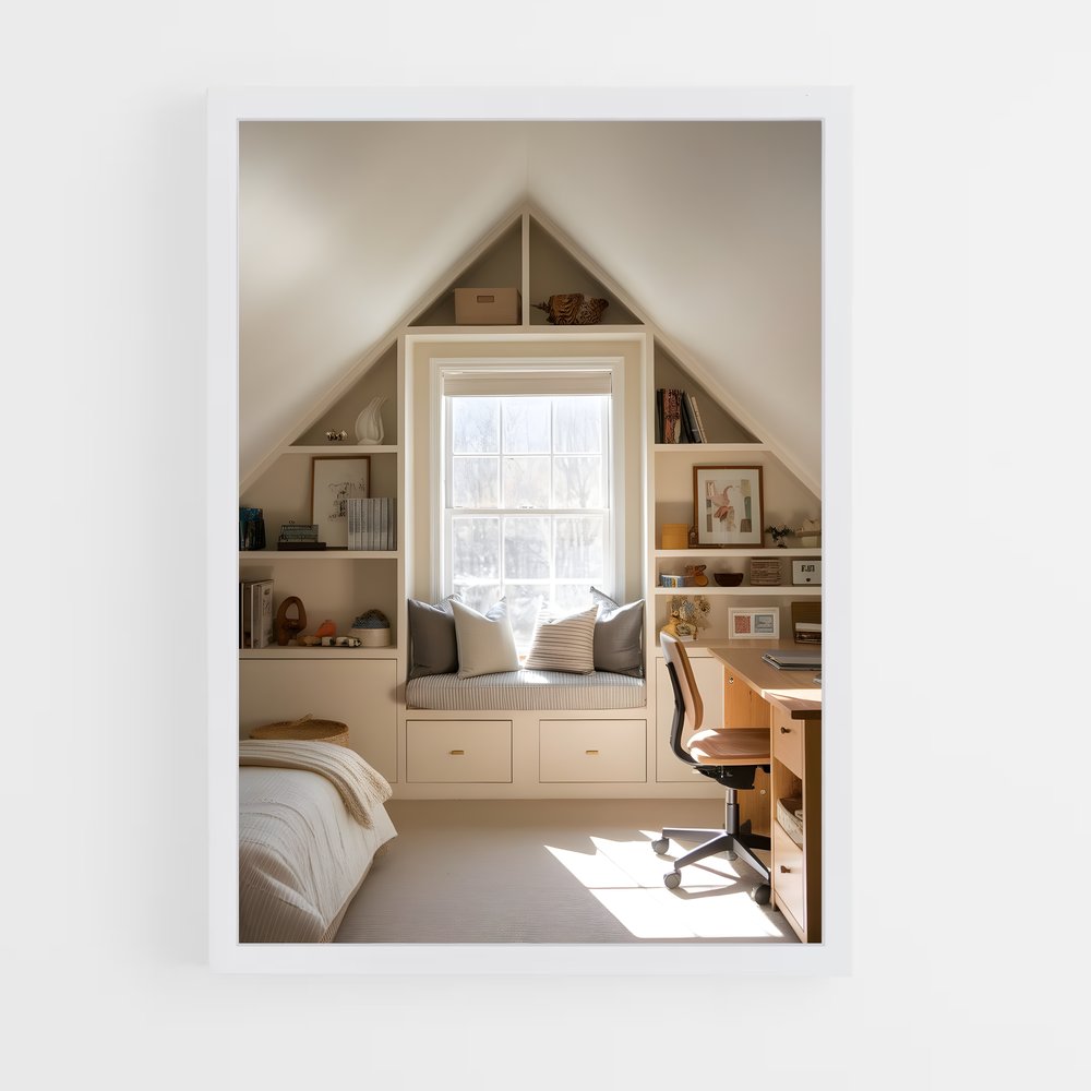 ap-attic-6 cadre Blanc
