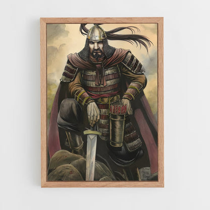 ap-attila the hun-1 cadre Bois clair