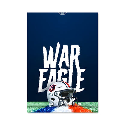 Poster War Face Auburn