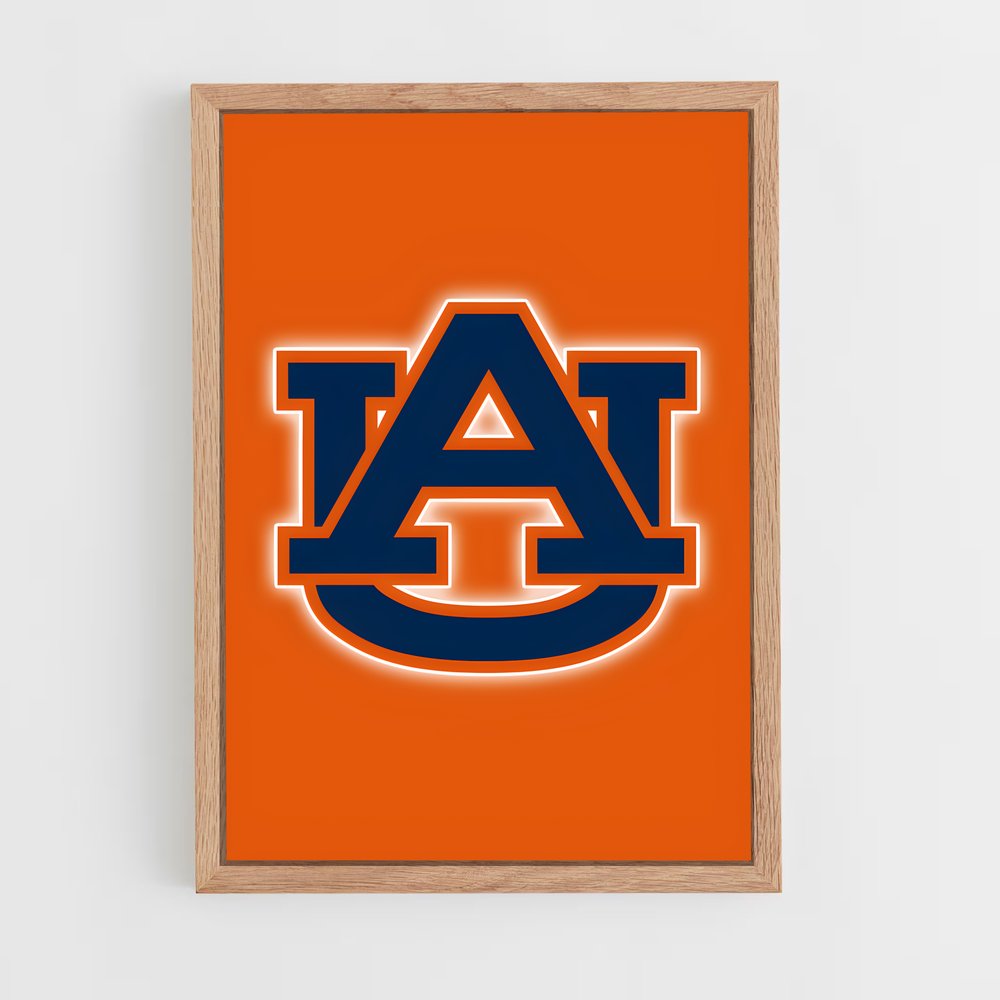 ap-auburn tigers-1 cadre Bois clair