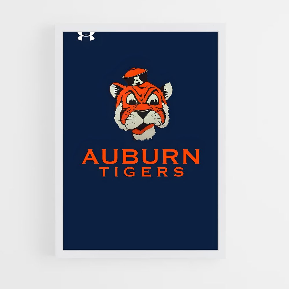 ap-auburn tigers-3 cadre Blanc