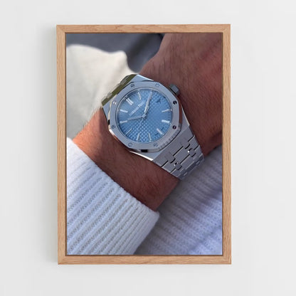 ap-audemars piguet-1 cadre Bois clair