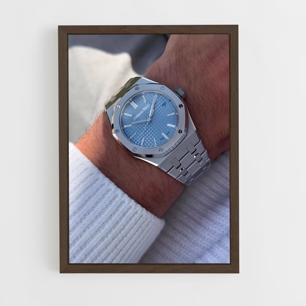 ap-audemars piguet-1 cadre Bois foncé
