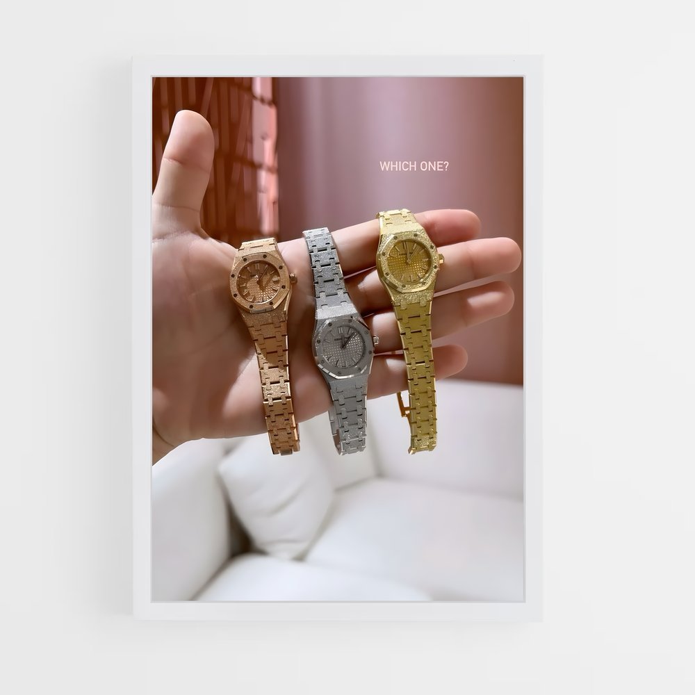 ap-audemars piguet-2 cadre Blanc