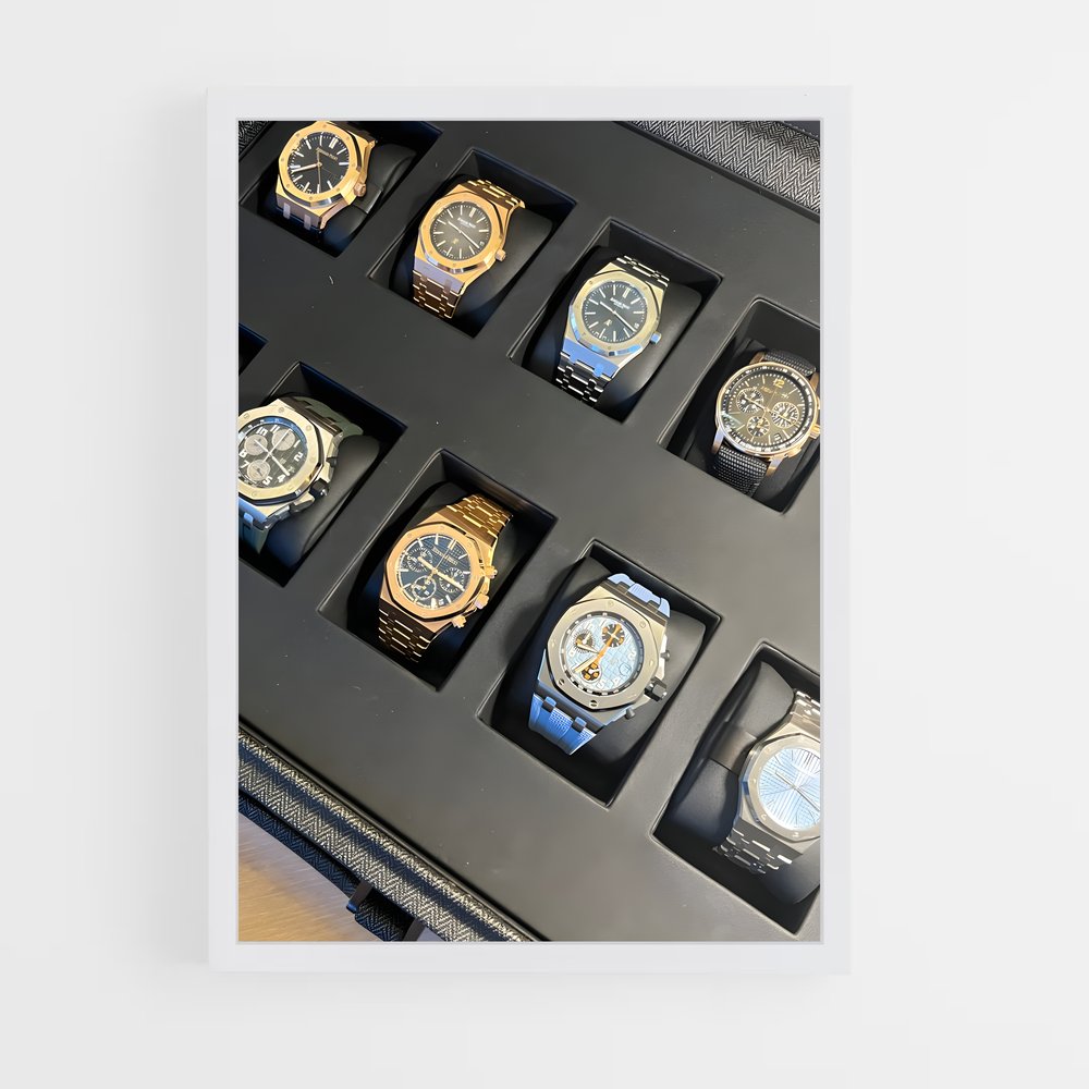 ap-audemars piguet-3 cadre Blanc