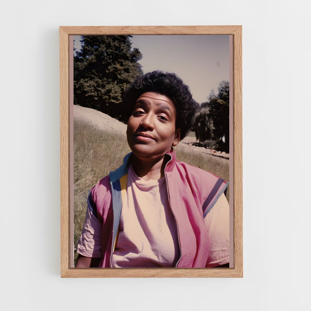 ap-audre lorde-4 cadre Bois clair