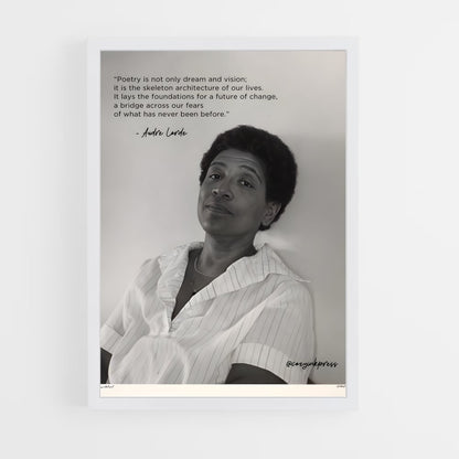 ap-audre lorde-5 cadre Blanc