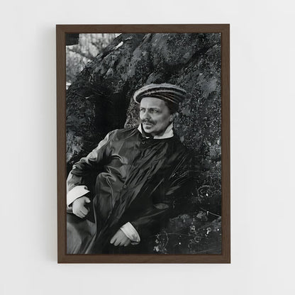 ap-august strindberg-3 cadre Bois foncé