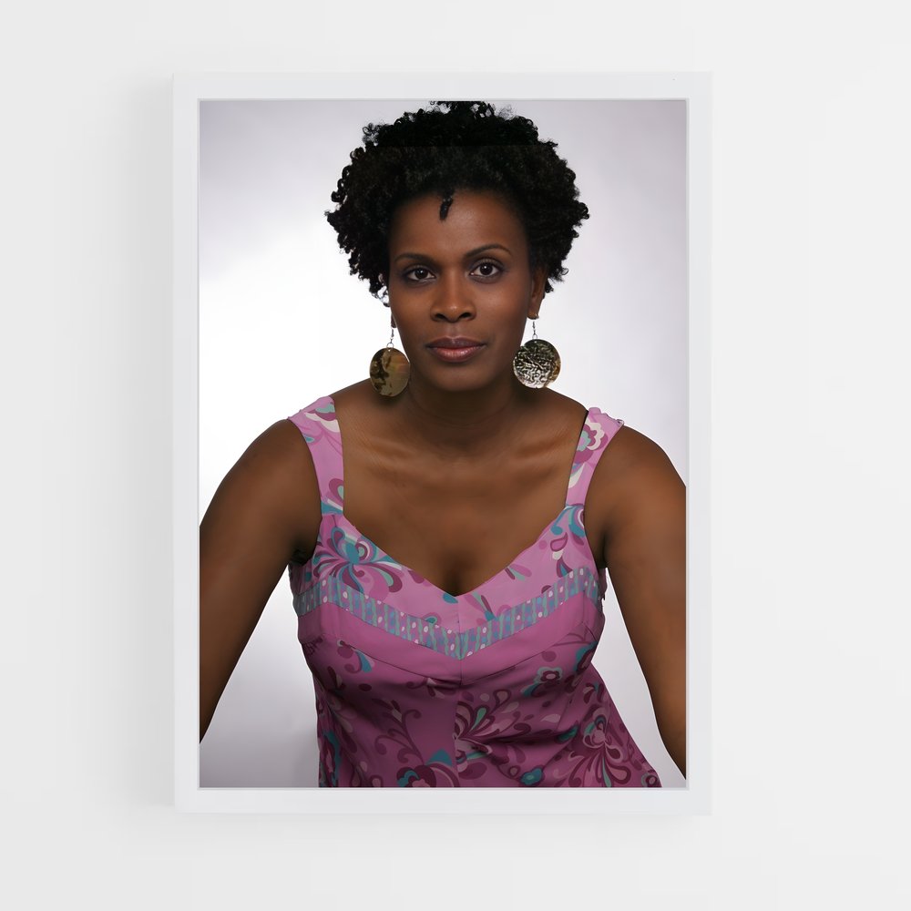 ap-aunt viv banks-4 cadre Blanc