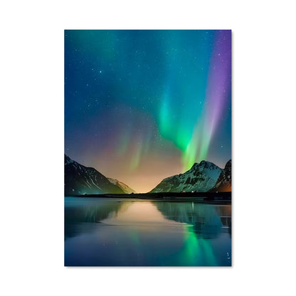 Poster Aurora borealis 94346