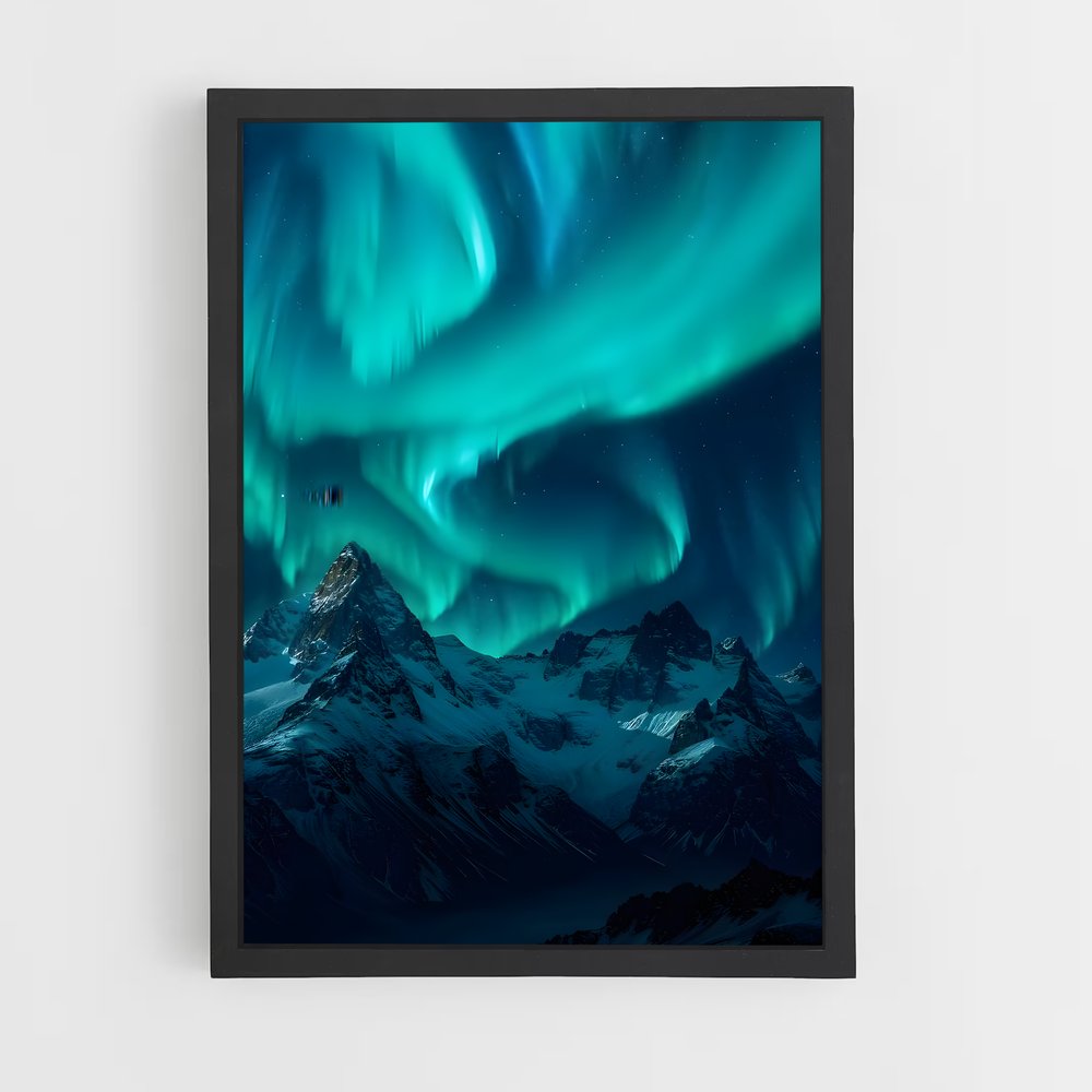ap-aurora borealis-17 cadre Noir