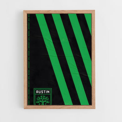 ap-austin fc-11 cadre Bois clair