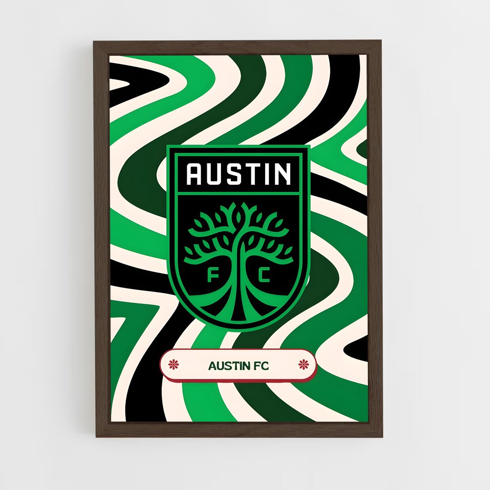 ap-austin fc-2 cadre Bois foncé