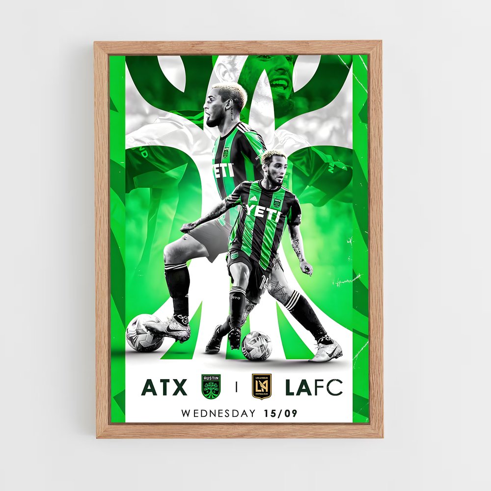 ap-austin fc-7 cadre Bois clair