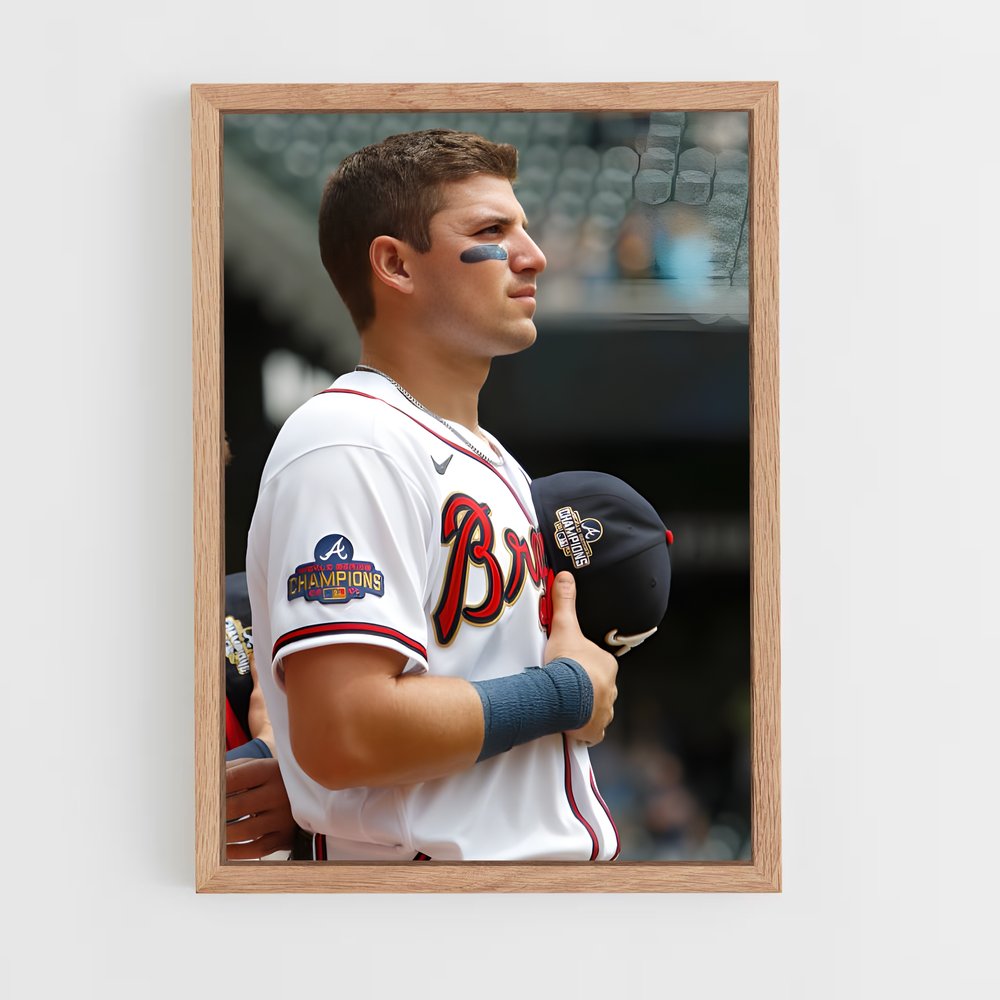 ap-austin riley-2 cadre Bois clair