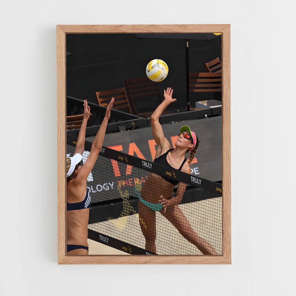 ap-australia national beach volleyball team-2 cadre Bois clair