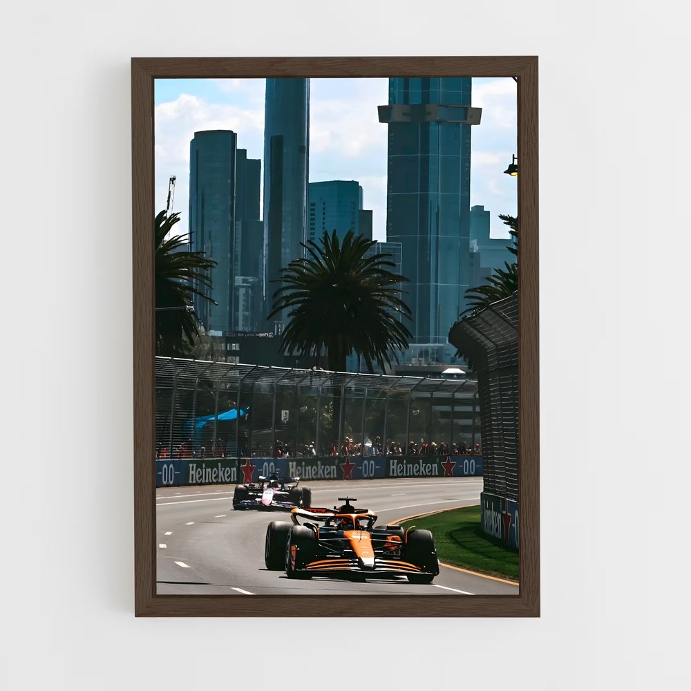 ap-australian grand prix-1 cadre Bois foncé