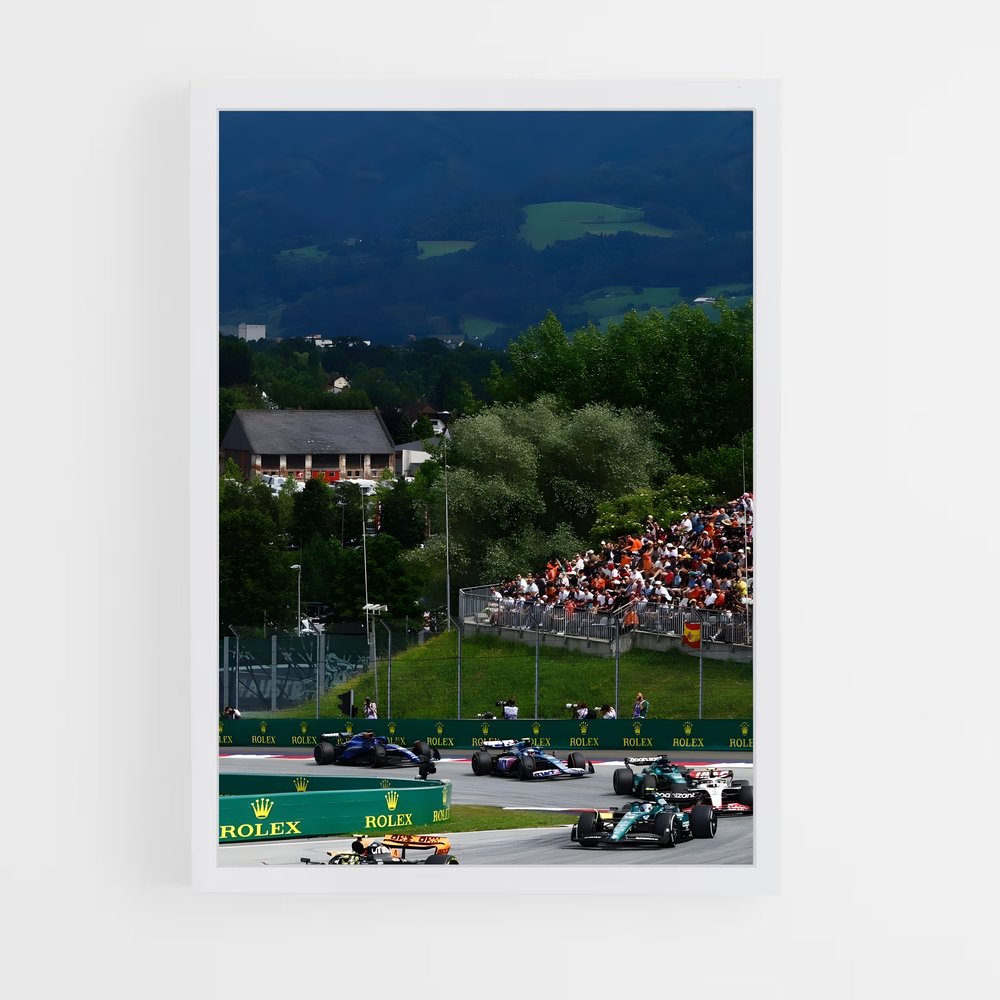 ap-austrian grand prix-1 cadre Blanc