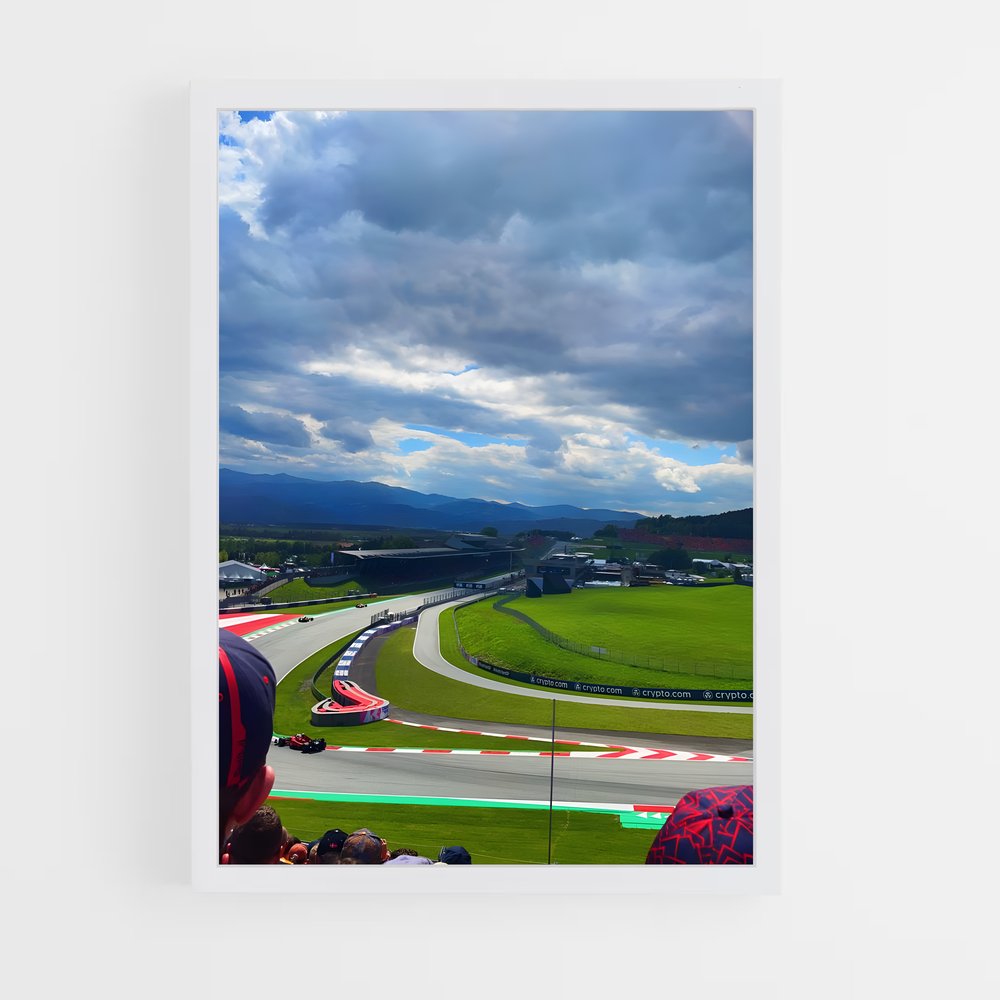 ap-austrian grand prix-4 cadre Blanc