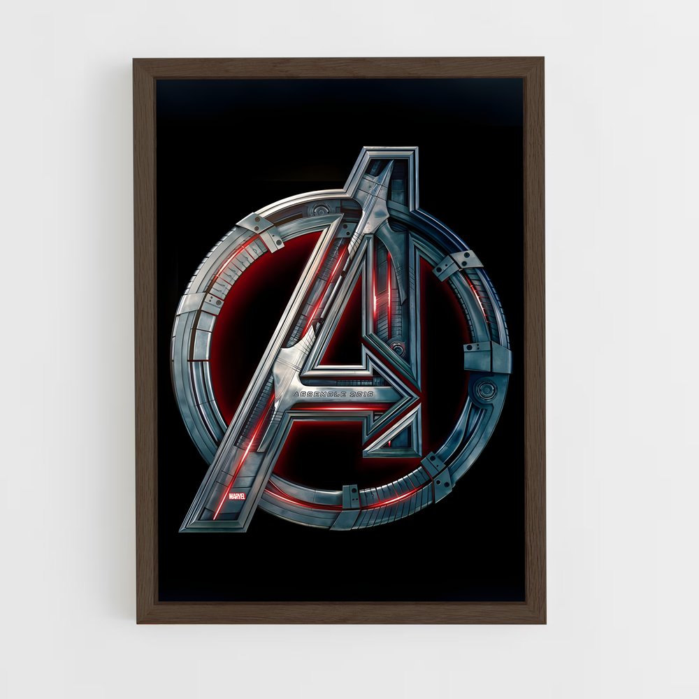 ap-avengers-1 cadre Bois foncé