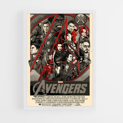 ap-avengers-3 cadre Blanc