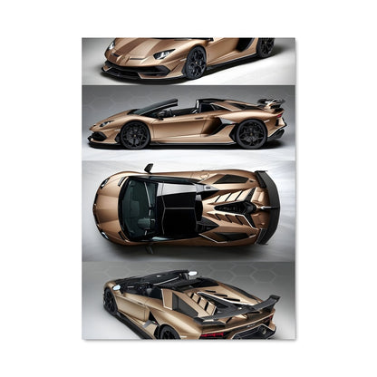 Poster Aventador SVJ Roadster