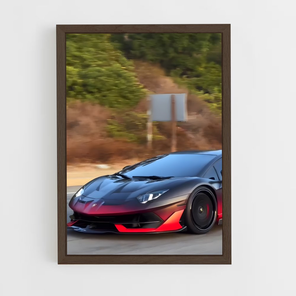 ap-aventador s-3 cadre Bois foncé