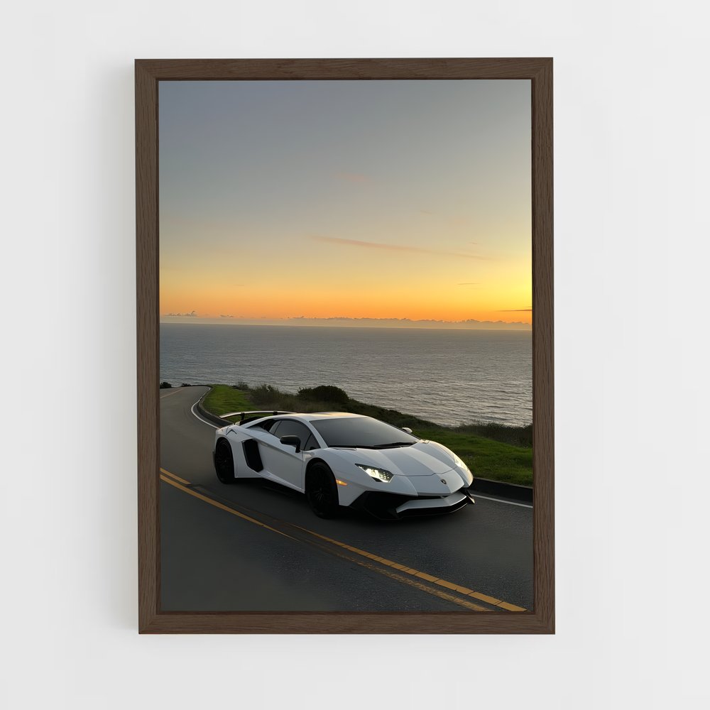 ap-aventador s-5 cadre Bois foncé