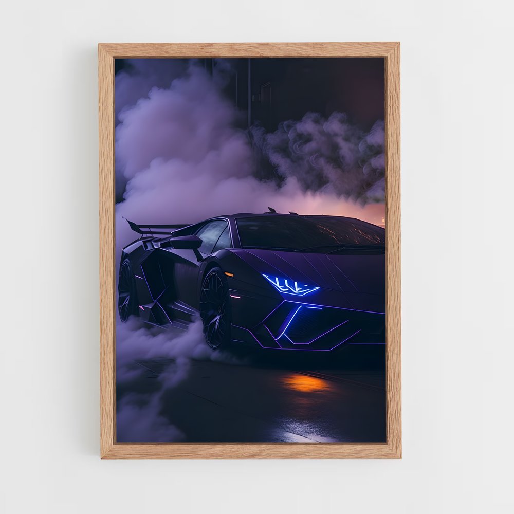 ap-aventador svj-4 cadre Bois clair