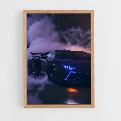 ap-aventador svj-4 cadre Bois clair