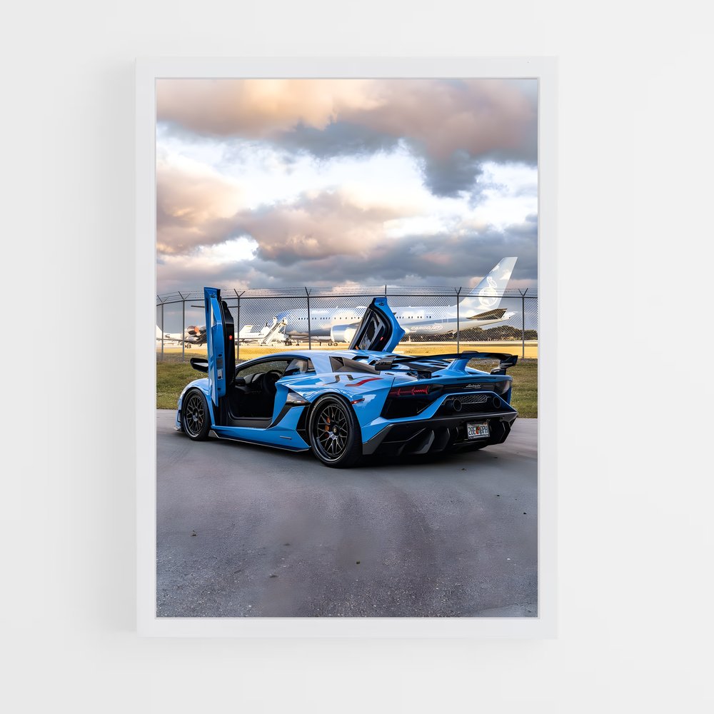 ap-aventador svj roadster-5 cadre Blanc