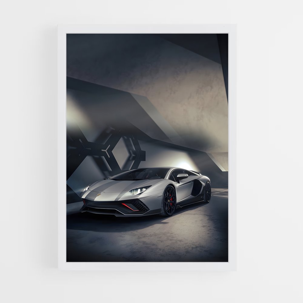 ap-aventador ultimae-7 cadre Blanc