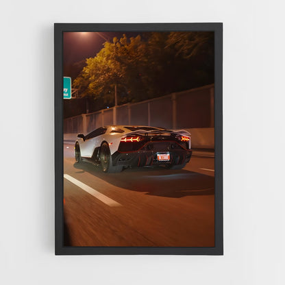ap-aventador ultimae-8 cadre Noir