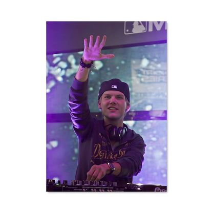 Poster DJ en Fête